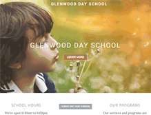 Tablet Screenshot of gwdayschool.com